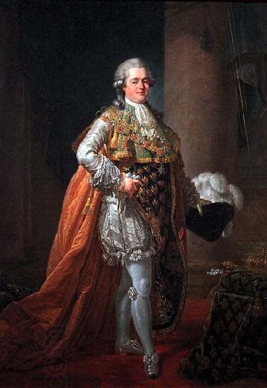 unknow artist Portrait of Louis Stanislas Xavier, comte de Provence